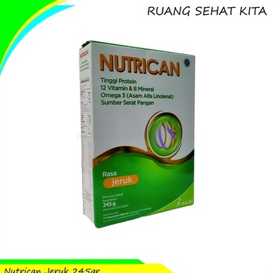 

Stock banyak NUTRICAN JERUK 245 GRAM HNM