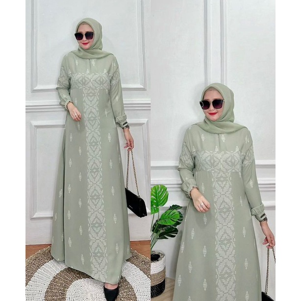 TERPERCAYA!. [READY] MIZZURA DRESS BY ZAHRA (ORIGINAL) BIG SIZE/JUMBO S,M,L,XL,XXL,XXXL,5L||Gamis wa