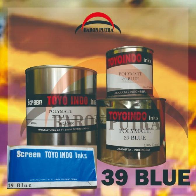 

&<&<&<&] TINTA TOYO POLYMATE 39 BLUE 1 KG (TINTA SABLON PLASTIK)