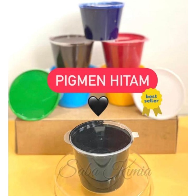 /////] Warna Resin / Pigmen Warna Hitam 1 Ons