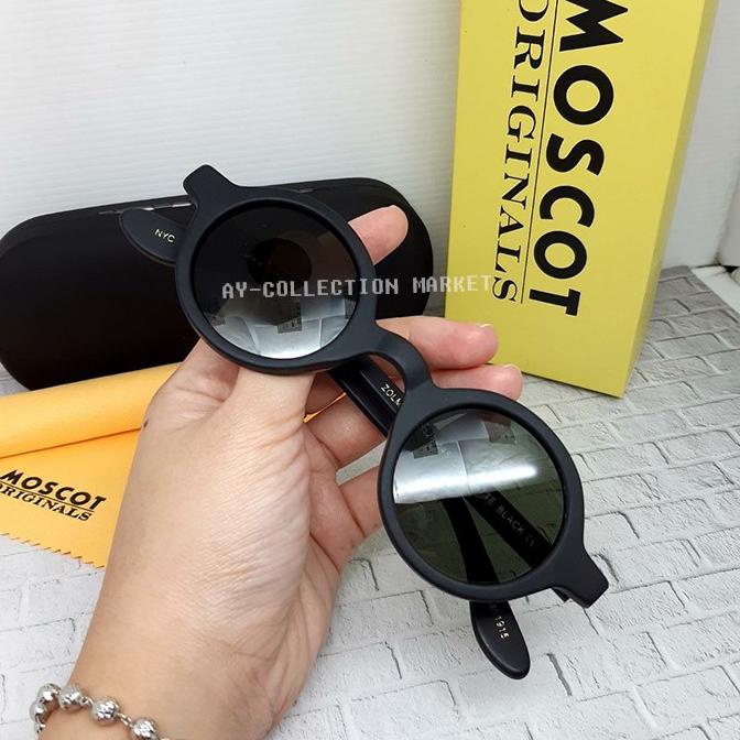 Kacamata Retro Sunglasses Moscot Zolman Sun Lensa Polarized Original