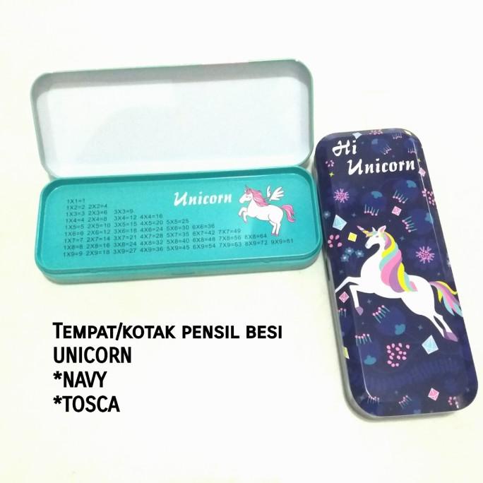 

monggo] tempat pensil anak perempuan motif unicorn termurah