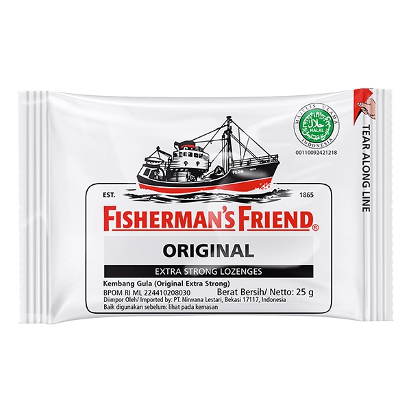 

FISHERMENS FRIEND EXTRA STRONG PUTIH 25 GR - PERMEN