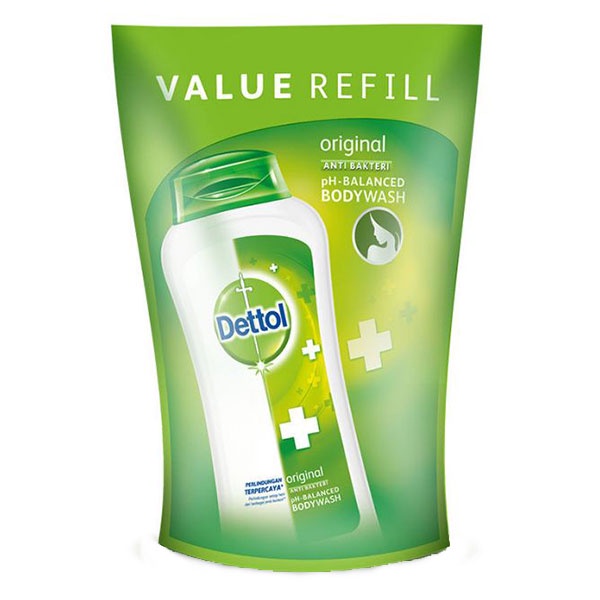 

DETTOL BODY WASH CEMARA POUCH 410 ML