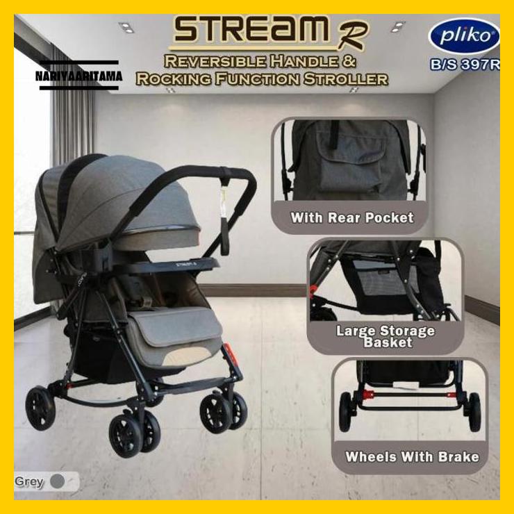 stroller Pliko stream R 397 nariyaaritama