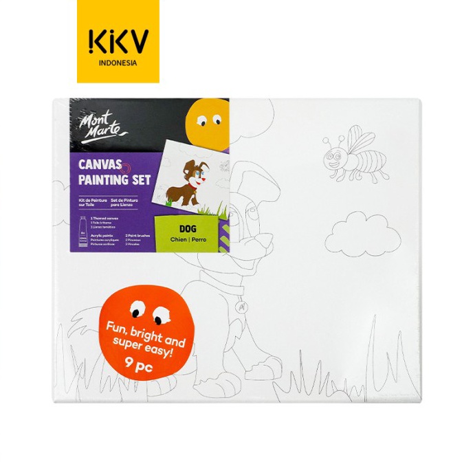 

Terkini KKV MONT MARTE Coloring Painting Canvas Set Lukis Gambar Anak DIY 95