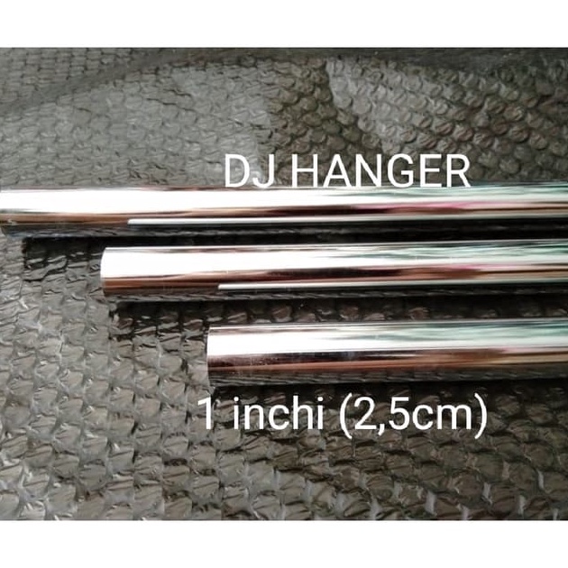 ➷➷✻✫ pipa bulat Besi chrome 150cm(1,5meter) Readystock