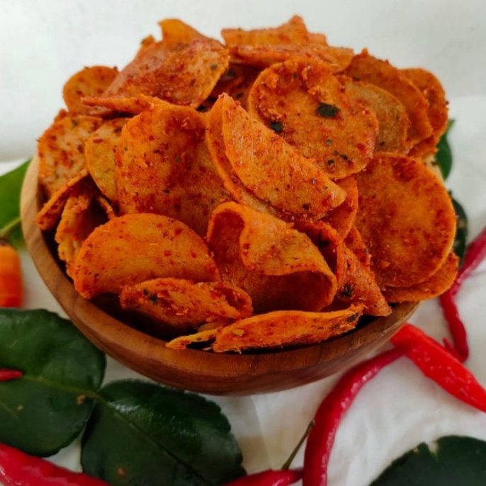 

Harga Promo Moring Cimol kering pedas daun jeruk 250gr