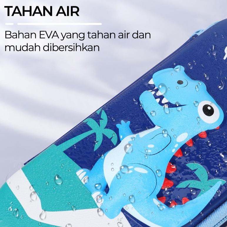 

8.8 [Discount] Kotak Pensil 3D Timbul Eva Anak Sekolah Premium Kuat Awet Dan Murah Tempat Pencil 20Cm Dino Astronot New !!
