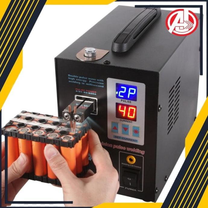 Sunkko Alat Mesin Las Pulse Spot Welder Welding Machine 737g Black