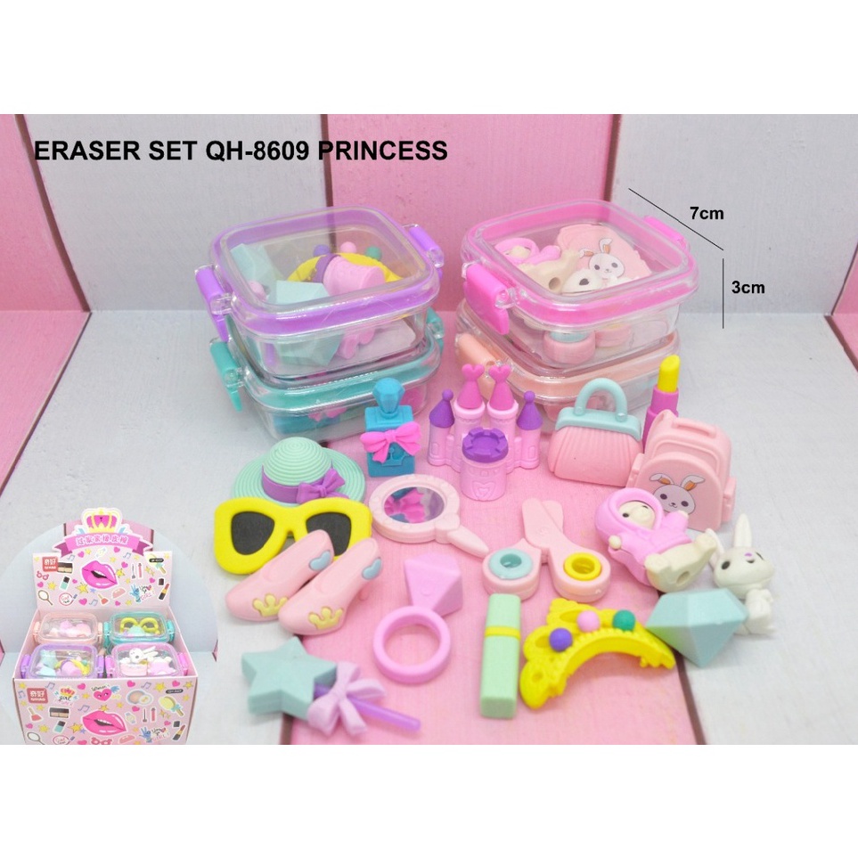 

COD✔️ STIP HAPUSAN dalam KOTAK MINI LUCU ERASER penghapus