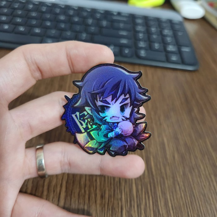 

Sticker Hologram Anime - PSH1862 - Demon Slayer - Demon