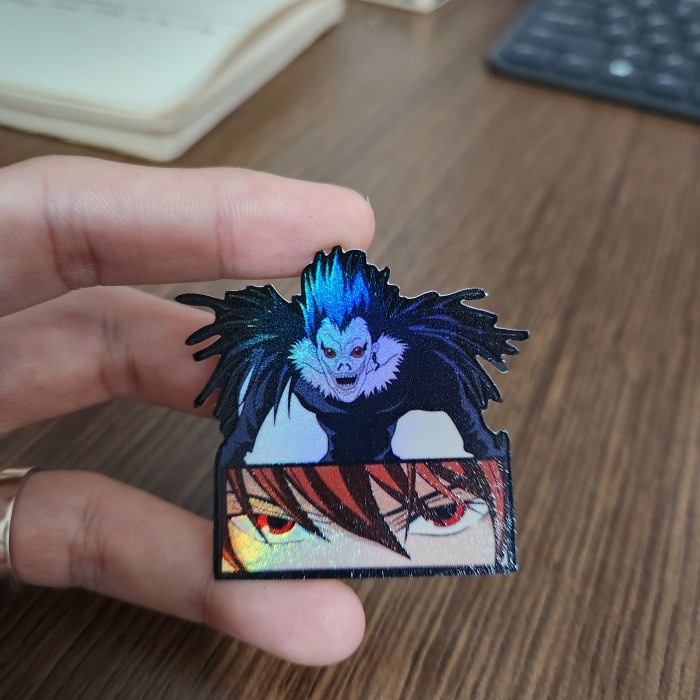 

Sticker Hologram Anime - PSH1845 - Death Note - Ryuk