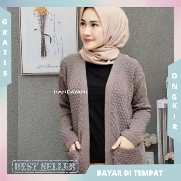 Cardigan Wanita Oversize Blazer Viral Termurah Promo Cewek Polos Outer Premium Knit Outerwear Csrdig
