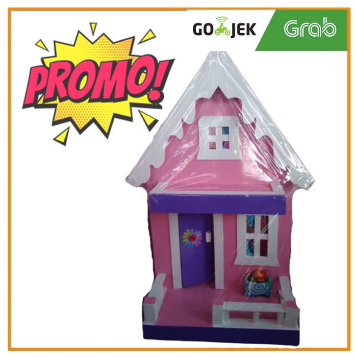 rumah boneka barbie kecil