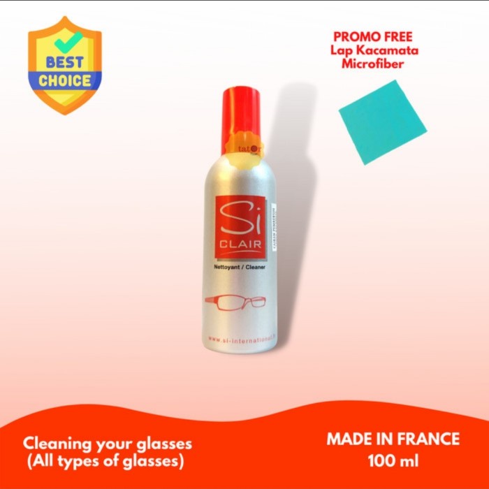 Si Clair Lens Cleaner Spray Pembersih Lensa - Original Made In France