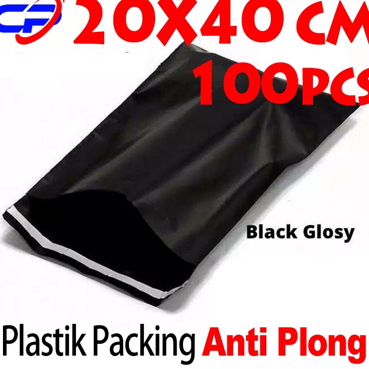 

Terupdate☊ GFJMP Polymailer Kantong Plastik Packing 20X40cm Olshop LDPE 100pcs Lem Perekat Glosy Hitam Tebal A65 ➠Terkini