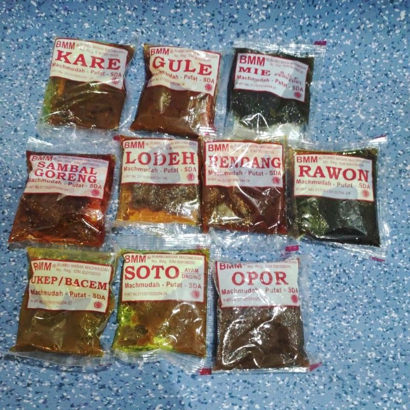 

Bumbu BMM aneka varian