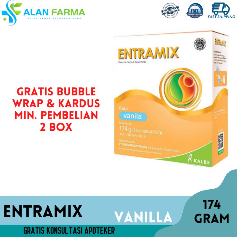 

Entramix 174 Gram | Entramix Vanilla | Entramix Coklat