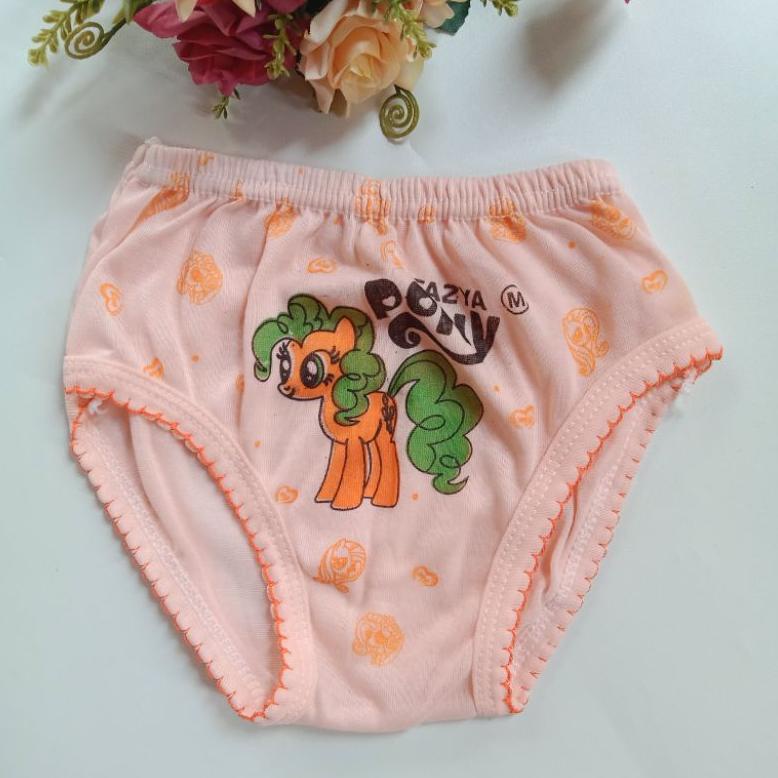 Obral 12 Pcs Celana Dalam Anak Perempuan Murah Motif Little Pony