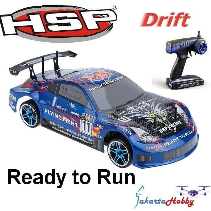 HSP Flying Fish 94123 RC Drift propo kelas hobby RTR