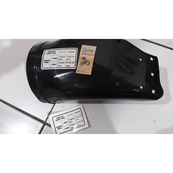 stiker spakbor belakang Suzuki TS125 Stiker Suzuki TS125 stiker spakbor TS 125 stiker Suzuki TS 125 