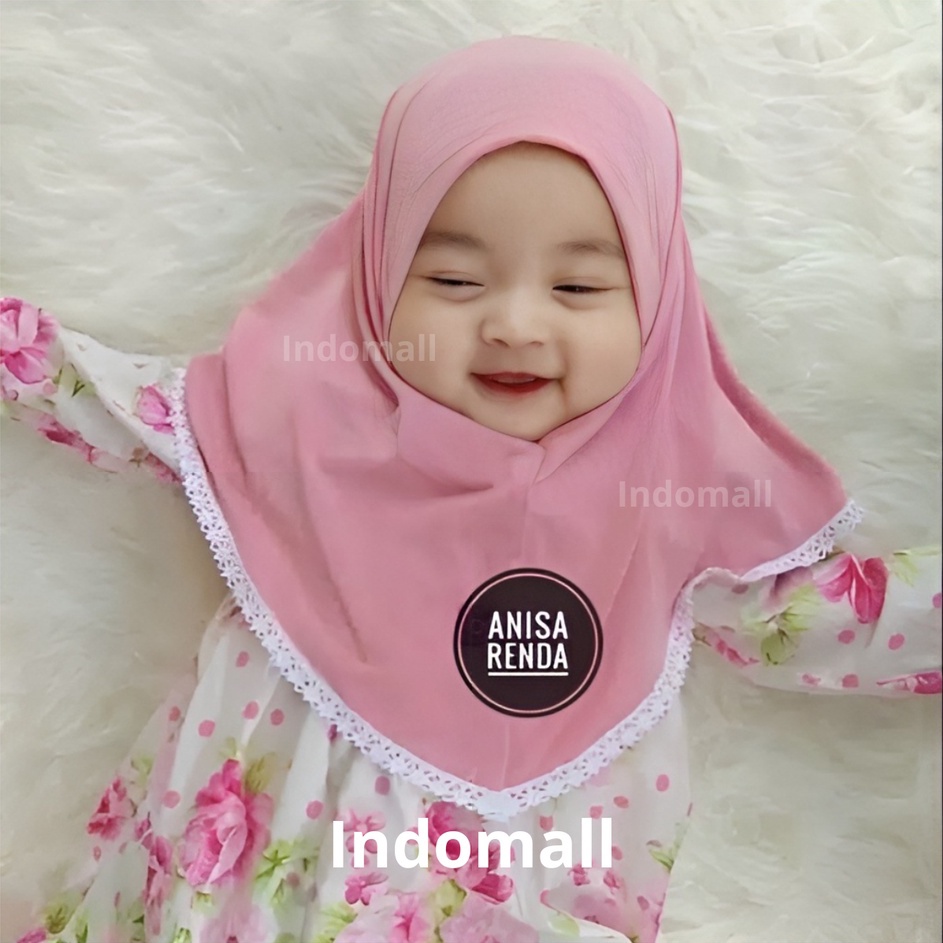 RYQC8120 HOT Hijab Anak Bayi 0 6 12 Bulan - 2Th ANNISA Premium Kerudung Balita Baby lucu Krudung tur
