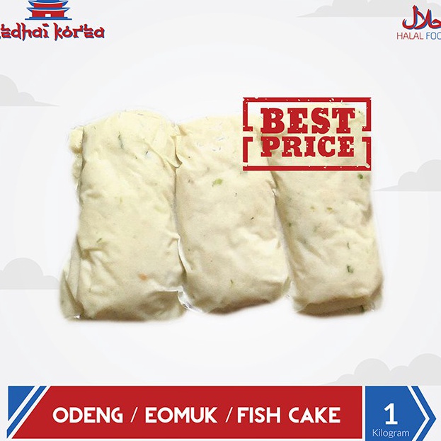 

GRPJ3941㊧ Odeng Eomuk Fishcake Otak Otak Ikan Fish Cake Instan Halal 1000gr 1kg Kedhai Korea ㊎