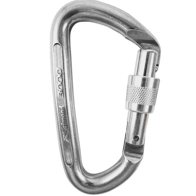Karabiner Panjat Tebing Climbing Screwgate Simond Carabiner 3000 30Kn