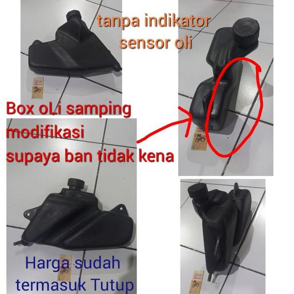 Box oli samping Suzuki TS125 modifikasi tanpa indikator oli Box oli samping TS125 bok oli samping Su