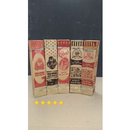 

SC95 KEMASAN KEBAB BESAR MURAH / Bungkus kebab murah / kertas kebab isi 50 ps 9757