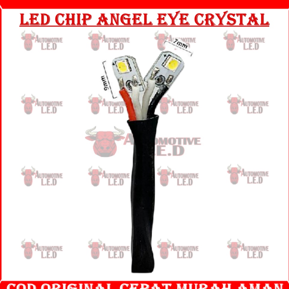 ✫Sdz ORIGINAL LED CHIP RING KRISTAL BMW LED CHIP ANGEL EYE KRISTAL SHROUD BMW LED RING LAMPU LED CHI