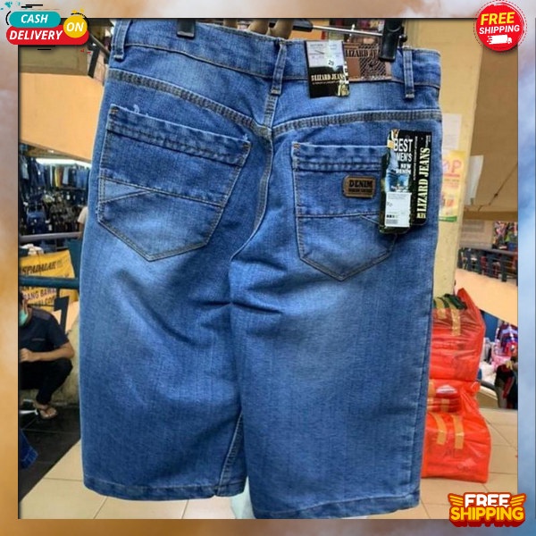 Katok Pendek Casual Berkualitas Jensa Cwok Highquality Clana Jins Pria Bawahan Jenas Kekinian Clana 