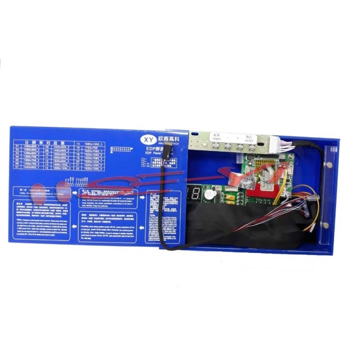 LED LCD SCREEN TESTER BOX 30PIN BLUE EDP