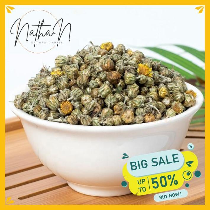 

BUNGA KRISAN PUTIH KERING / BUNGA KUNCUP WHITE CHRYSANTHEMUM / KEMBANG BABY KRISAN PUTIH BERKUALITAS !!! 50G