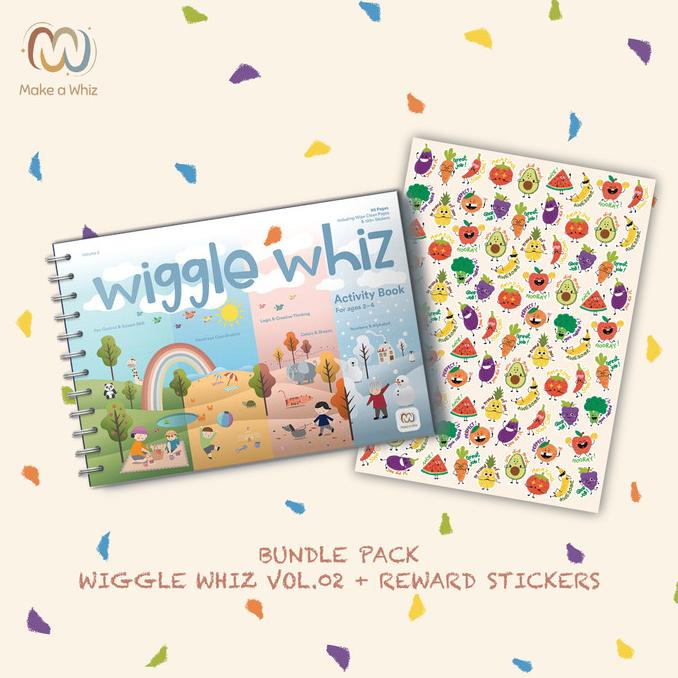 

Sale Bundle Pack: Wiggle Whiz 2.0 Dan Reward Sticker (New) Termurah