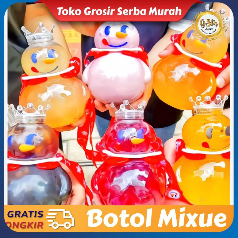 Flash Sale✪ Botol Minum Mixue Snow King Viral 700 ml Tumblr Mixue Viral Tumblr Maskot Mixue Limited edition 963➘