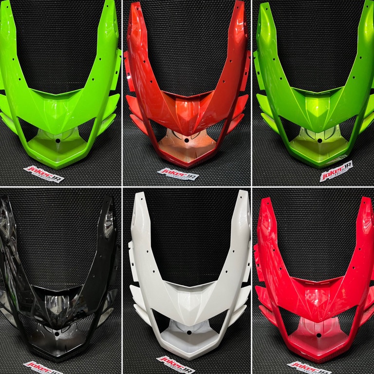 Rekomendasi.. Batok kepala ninja rr new cover lampu batok fairing fering lampu depan ninja rr new hi