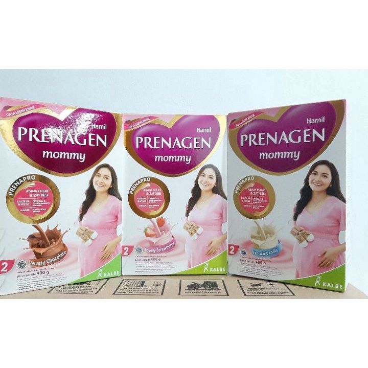 ✱Harga Promo➱ 7QIDV Prenagen mommy 400gr vanila/strawberry/coklat exp 2024 susu ibu hamil R83 ↓Best
