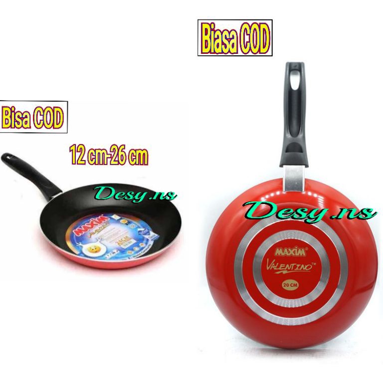 BOOMING. Teflon MAXIM valentino 12-26cm/Frypan MAXIM valentino 12-26 cm/Teflon valentino/Teflon peng