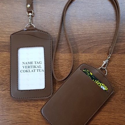 

➡Best Product✰➟ 6PPIP NAME TAG KULIT / ID CARD HOLDER KULIT / ID CARD / GANTUNGAN NAMA ID CARD MURAH SS13 W97 ✺Diskon