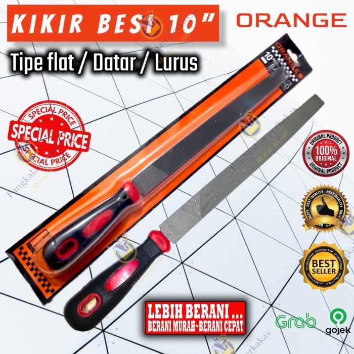 KIKIR BESI FLAT / KIKIR BESI LURUS / KIKIR DATAR 10 INCI