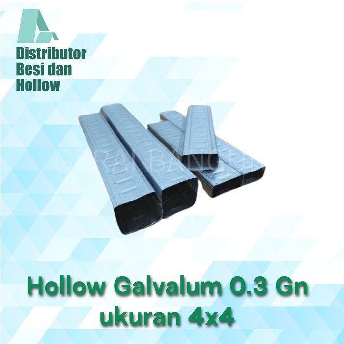 HOLLOW GALVALUM 0.3 GN UKURAN 4X4