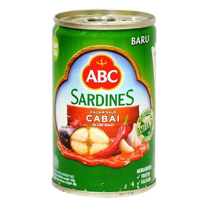 

Terlaris RRSWJ ABC Sardines Sarden [155gr] M37 ➵Terbaru