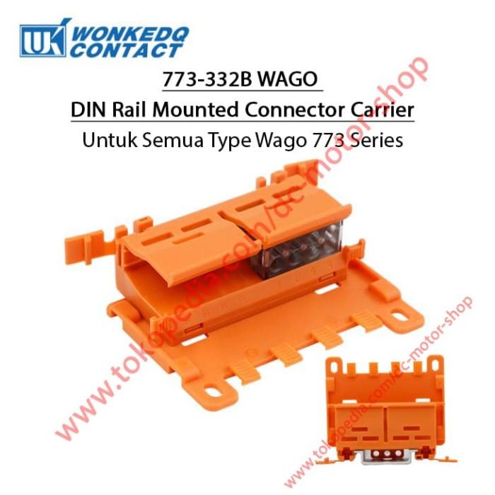 Wago Connector 773 Series DIN Rail Mounting Connector Carrier 773-505B