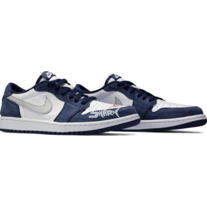 Eric Koston x Air Jordan 1 Low SB "Midnight Navy" 100% Authentic