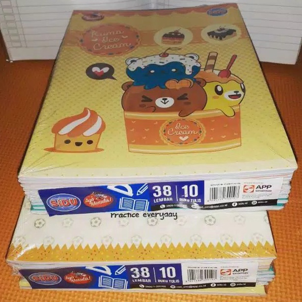 

a7❀Ready BUKU SIDU ISI 38 Per Pack C51