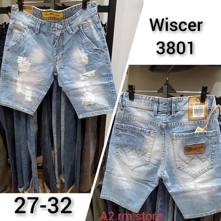 TERPERCAYA. CELANA PENDEK MC WISCER TERBARU//SOBEK