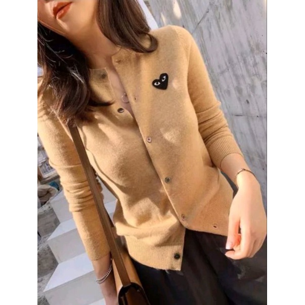 Cardigan Play Coklat Allsize
