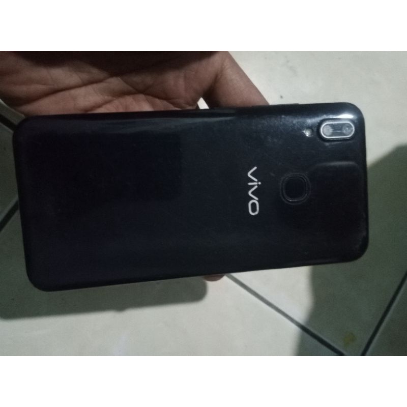 hp Vivo y91 . minus lcd retak